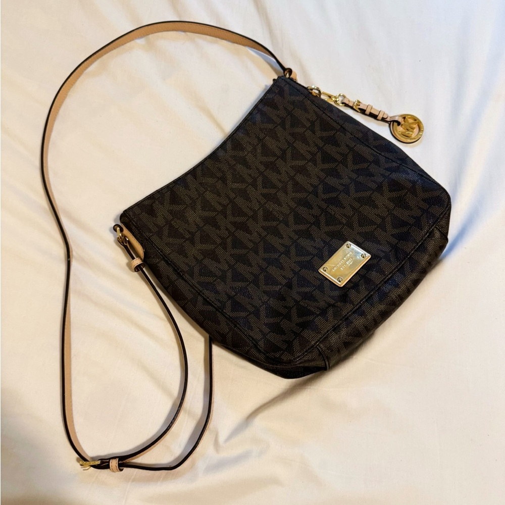 Michael Kors Leather Cross-Body Bag